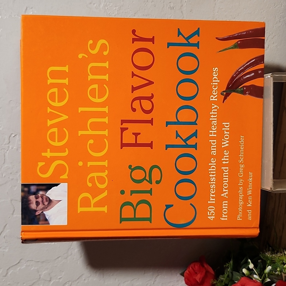 Steven Raichlen's Big Flavor Cookbook Hardcover 450 Irresistible Healthy…